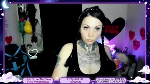 Snapshot of sinominx chatting on February 2, 4:26 am Sinomin online show from February 2, 4:26 am