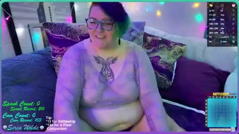 Siren Wilde online show from August 4, 5:25 am