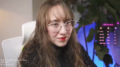 Snapshot of skarpio17 chatting on March 2, 3:56 am Im Scarlett ONLINE 5pm-10pm NYC time online show from March 2, 3:56 am