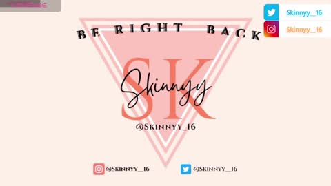 Snapshot of skinnyy_16 chatting on January 18, 6:24 am Skinny online show from January 18, 6:24 am