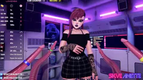 SkyeAnette online show from July 6, 1:13 am