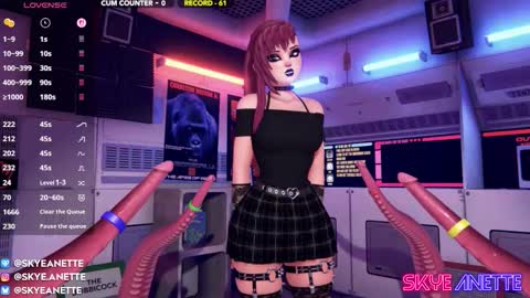 SkyeAnette online show from January 9, 2:17 am