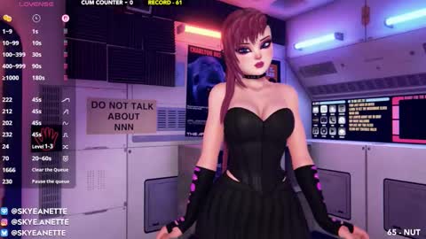 SkyeAnette online show from November 7, 2:14 am