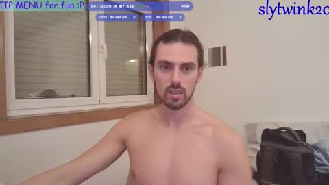 Snapshot of slytwink20 chatting on September 14, 8:54 pm slytwink20 online show from September 14, 8:54 pm