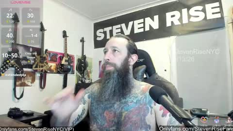 StevenRiseNYC online show from April 15, 2:04 am