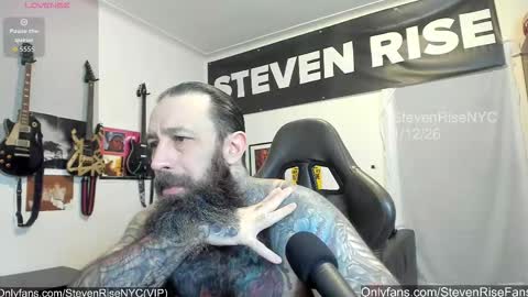 StevenRiseNYC online show from January 13, 4:09 am