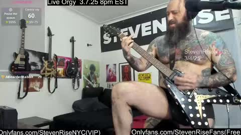 Snapshot of stevenrisenyc chatting on March 5, 4:02 am StevenRiseNYC online show from March 5, 4:02 am