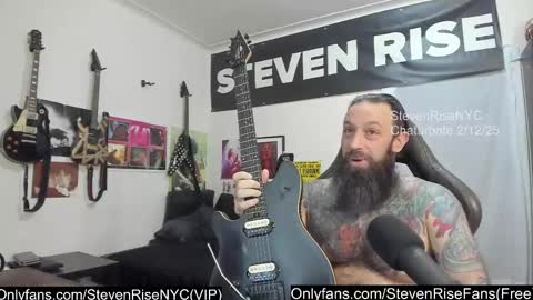 Snapshot of stevenrisenyc chatting on February 13, 1:26 pm StevenRiseNYC online show from February 13, 1:26 pm