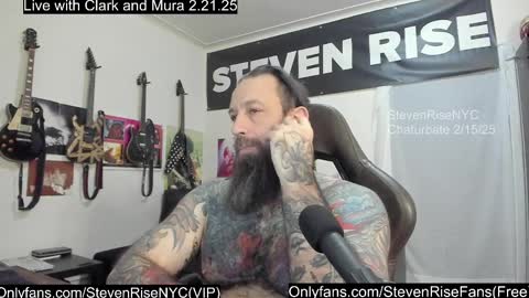 Snapshot of stevenrisenyc chatting on February 15, 1:16 pm StevenRiseNYC online show from February 15, 1:16 pm