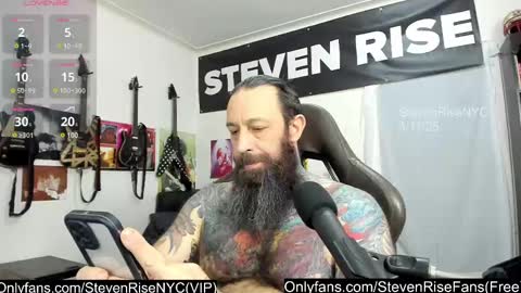 Snapshot of stevenrisenyc chatting on March 11, 1:12 pm StevenRiseNYC online show from March 11, 1:12 pm