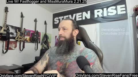 Snapshot of stevenrisenyc chatting on February 17, 10:27 pm StevenRiseNYC online show from February 17, 10:27 pm