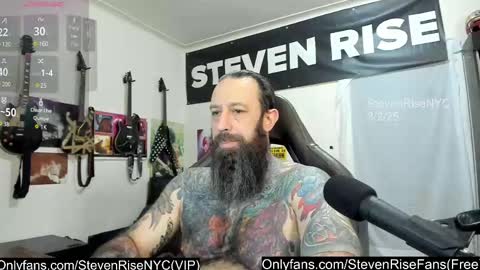 Snapshot of stevenrisenyc chatting on March 3, 1:01 pm StevenRiseNYC online show from March 3, 1:01 pm