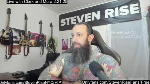 Snapshot of stevenrisenyc chatting on February 15, 3:31 am StevenRiseNYC online show from February 15, 3:31 am
