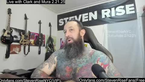 Snapshot of stevenrisenyc chatting on February 12, 9:01 pm StevenRiseNYC online show from February 12, 9:01 pm