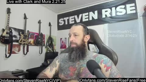 Snapshot of stevenrisenyc chatting on February 15, 12:26 am StevenRiseNYC online show from February 15, 12:26 am