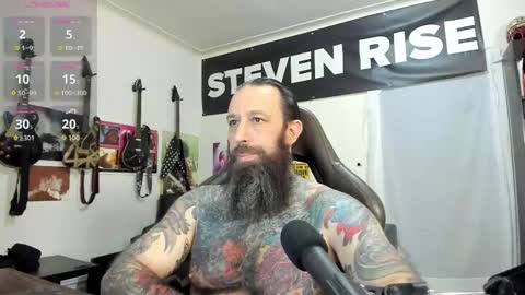 Snapshot of stevenrisenyc chatting on February 26, 1:11 pm StevenRiseNYC online show from February 26, 1:11 pm