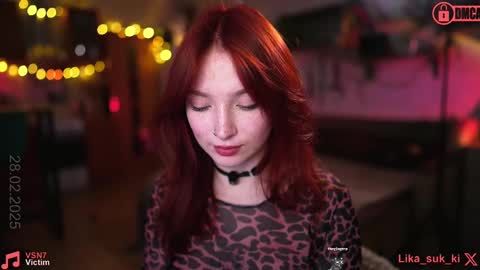 Lika ginger  Jessy blond   online show from February 28, 1:15 am
