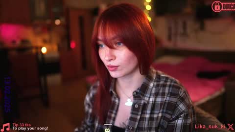 Lika ginger  Jessy blond   online show from February 13, 8:17 am
