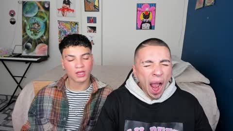 Snapshot of sweet_boys_xx chatting on January 31, 11:56 am CristianBrayan PVT OPEN online show from January 31, 11:56 am