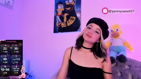 Snapshot of sweet_penny_ chatting on January 23, 1:19 am Penny online show from January 23, 1:19 am