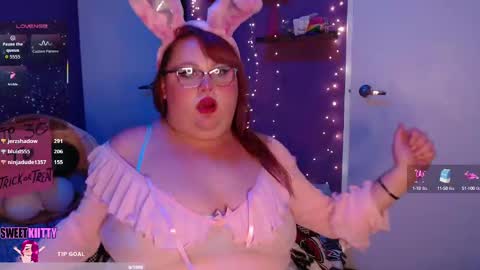 sweetkiitty3 online show from October 9, 2:17 am