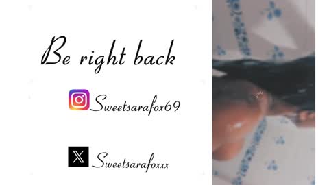 Snapshot of sweetsarafoxxx chatting on January 23, 11:05 pm Sara Sofia Libra online show from January 23, 11:05 pm