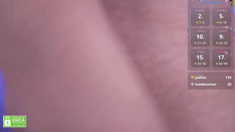 Camille Gonzalez online show from November 6, 8:28 am