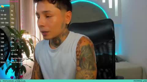 Snapshot of tattokoi chatting on February 16, 7:27 pm tattokoi online show from February 16, 7:27 pm