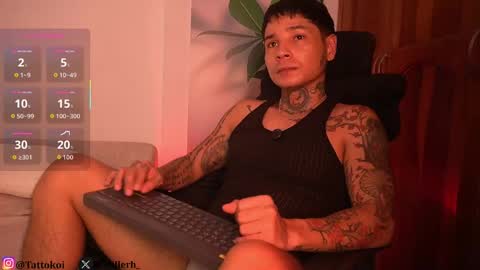 Snapshot of tattokoi chatting on September 13, 2:14 am tattokoi online show from September 13, 2:14 am