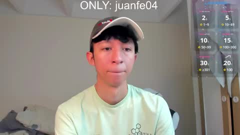 Snapshot of teroship_boy chatting on December 10, 1:00 am Juanfe online show from December 10, 1:00 am