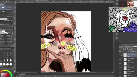 Snapshot of tg_cos chatting on February 25, 7:06 pm . online show from February 25, 7:06 pm