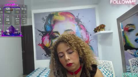 Snapshot of thalia_mills19 chatting on September 18, 4:16 am Andrea online show from September 18, 4:16 am