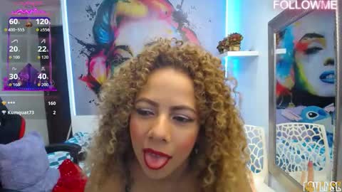 Snapshot of thalia_mills19 chatting on September 19, 4:27 am Andrea online show from September 19, 4:27 am