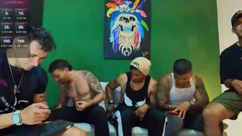 SCOTT  THEO  KAMERON  GENDERSON online show from October 29, 2:35 am