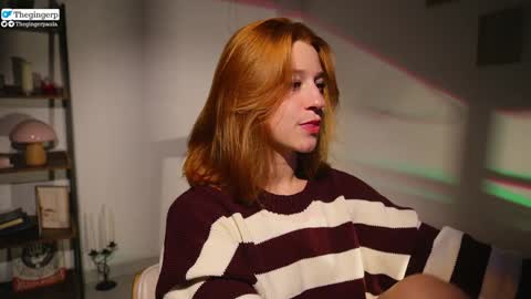 Snapshot of thegingerp chatting on February 5, 8:46 pm Streaming mostly at online show from February 5, 8:46 pm