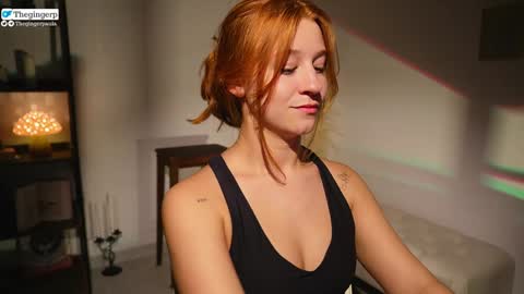 Snapshot of thegingerp chatting on February 6, 11:37 pm Streaming mostly at online show from February 6, 11:37 pm