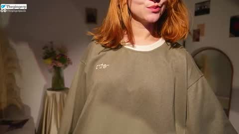 Snapshot of thegingerp chatting on February 27, 10:09 pm Streaming mostly at online show from February 27, 10:09 pm