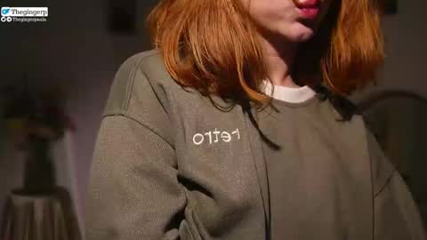 Snapshot of thegingerp chatting on February 28, 1:15 am Streaming mostly at online show from February 28, 1:15 am