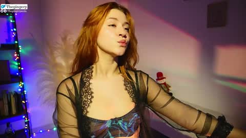 Snapshot of thegingerp chatting on December 12, 10:31 pm Streaming mostly at online show from December 12, 10:31 pm