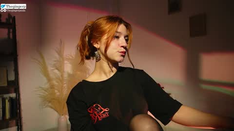 Snapshot of thegingerp chatting on December 16, 9:52 pm Streaming mostly at online show from December 16, 9:52 pm