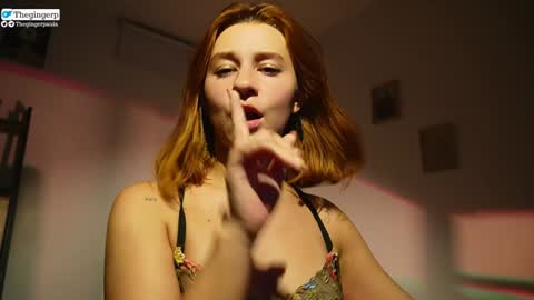 Snapshot of thegingerp chatting on January 15, 1:12 am Streaming mostly at online show from January 15, 1:12 am