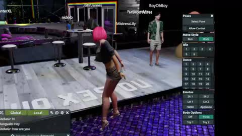 Stella online show from June 28, 6:48 pm