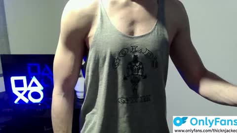 Snapshot of thicknjacked chatting on September 20, 6:27 am Thick AND Jacked online show from September 20, 6:27 am
