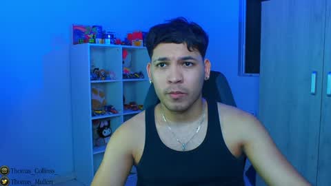 Snapshot of thomascollins__ chatting on January 8, 7:13 am Thomas online show from January 8, 7:13 am