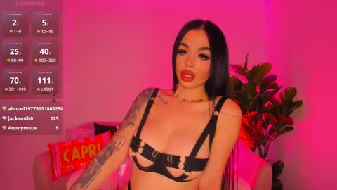 tiabelle online show from October 20, 6:57 pm