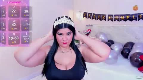 Tiana Luv Sins online show from November 3, 8:10 pm