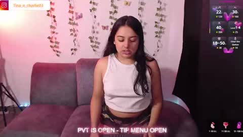 Tina N Charlie online show from April 9, 6:57 pm