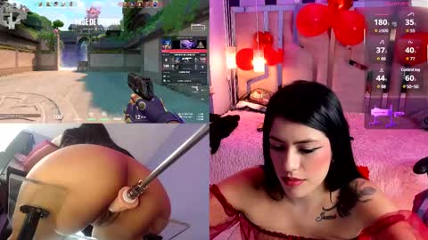 Snapshot of valentinagames chatting on February 15, 8:22 am Valentina online show from February 15, 8:22 am