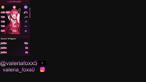 Valeriafoxx online show from May 16, 1:13 am