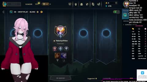 Valeriya Valentine online show from December 21, 2:40 am